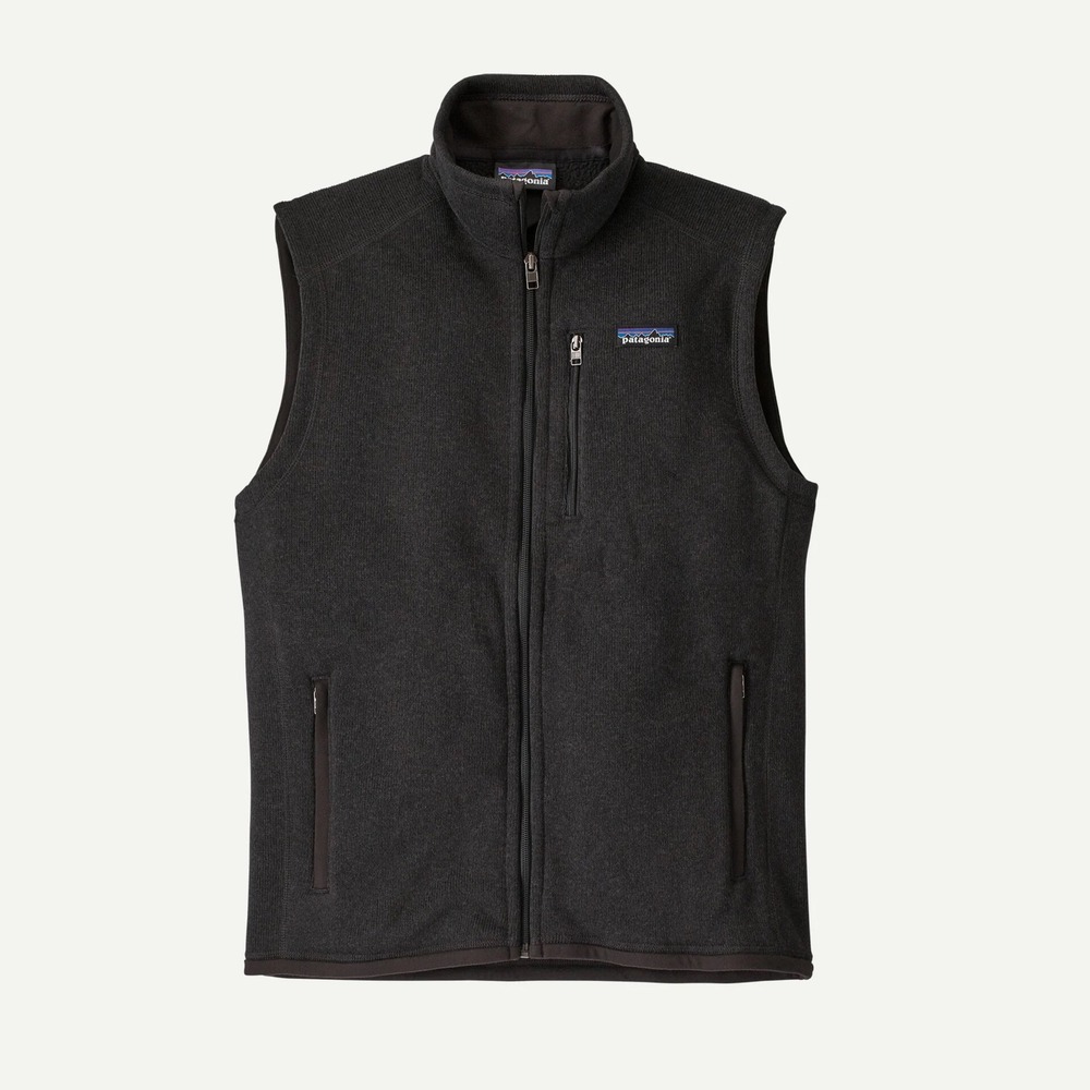 Patagonia Mens Better Sweater Fleece Vest Black Outdoor Hiking Layering 3XL XXXL